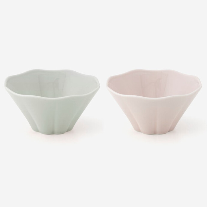 【美濃焼】 花型鉢