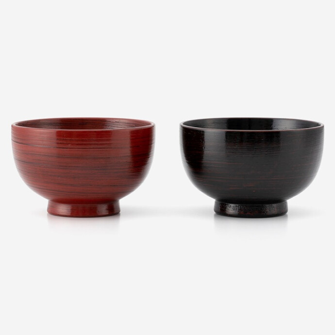 【山中塗】食洗天然木丸椀