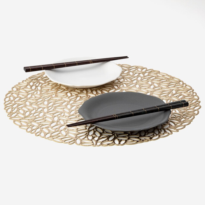 【美濃焼】月の花プレート16.5cm