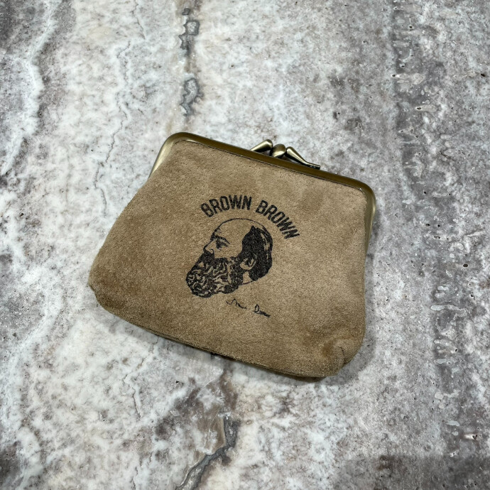 ブラウンブラウン ピックレザー Gamaguchi wallet がまぐち財布 BBL-B155 BrownBrown