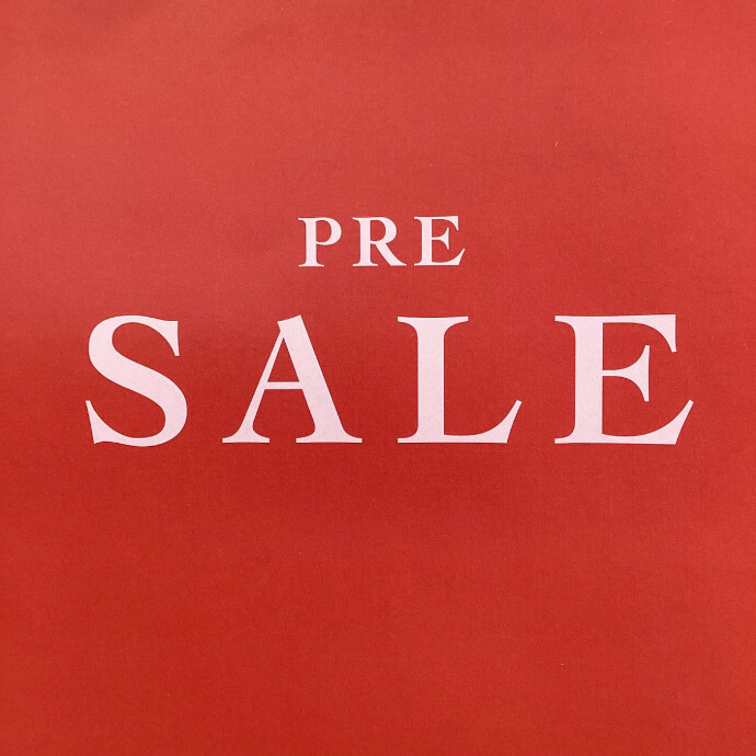 【プレSALEスタート！！】