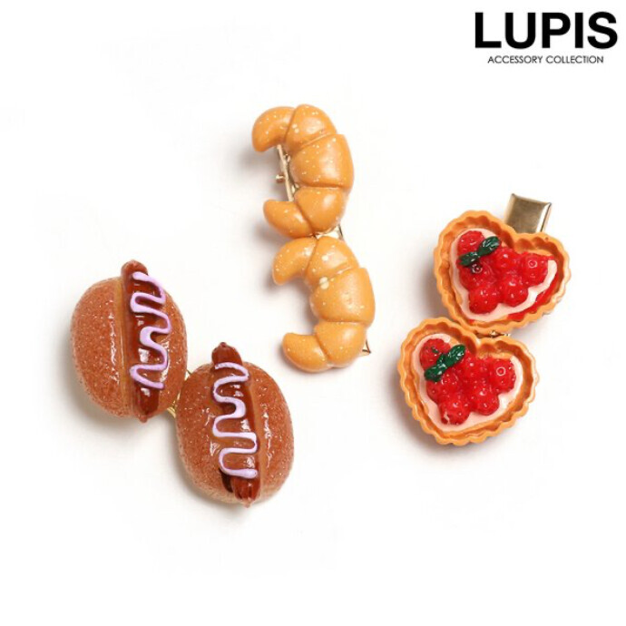 個性派❣️おいしそうなヘアクリップ🌟