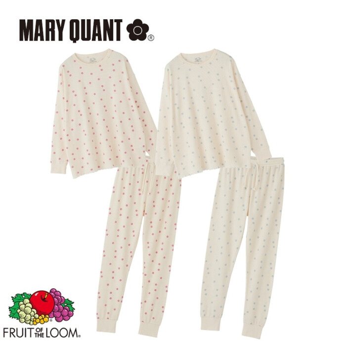 PLAZA限定 MARY QUANT マリークワント FRUIT OF THE LOOM ルームウエア