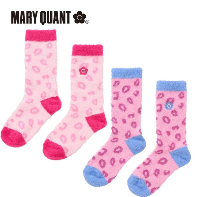 PLAZA限定 MARY QUANT マリークワント シャギーソックス