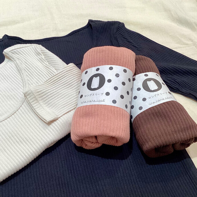 暑がりさんにおすすめの長袖インナー🧶