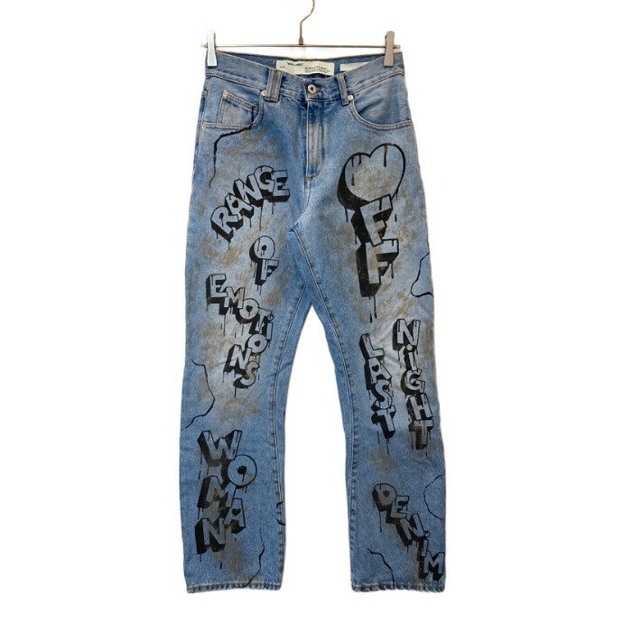 【OFFWHITE / オフホワイト】Graffiti Oversize Tomboy Jeansのご紹介