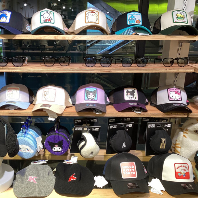 大人気のサンリオキャラクターズのキャップが大量入荷しました！