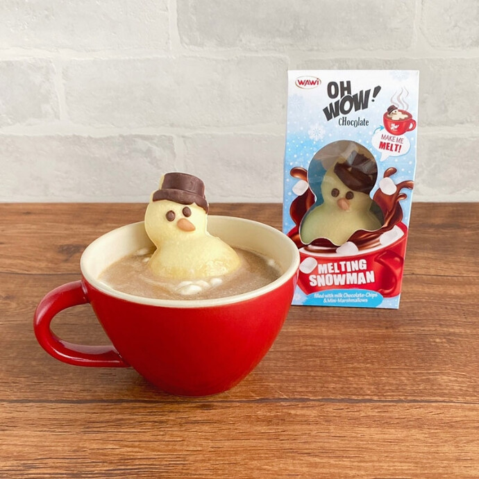 ギフトにオススメ！　OH WOW! メルティング スノーバディ チョコレート