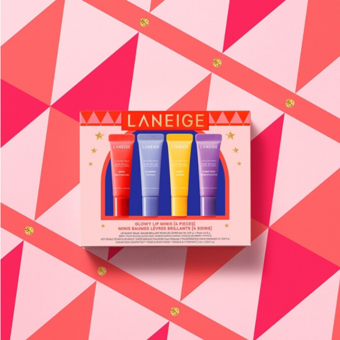 迷ってる方に！🎁にオススメ♪LANEIGE ラネージュ リップグロウィバーム ミニキット！