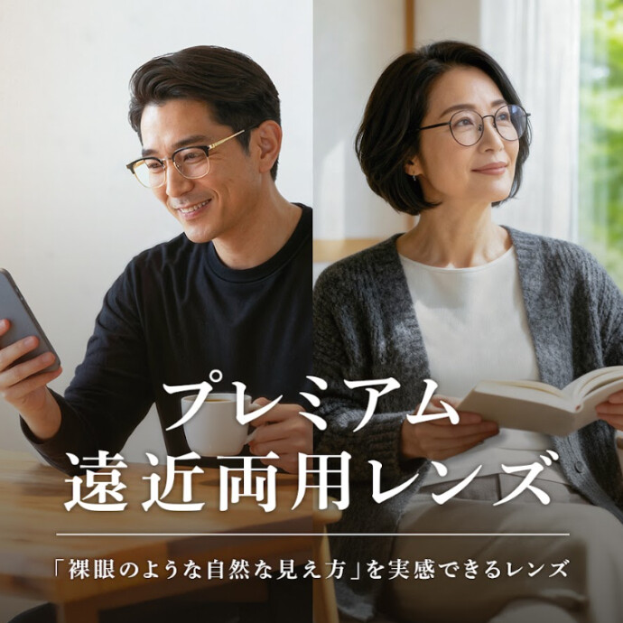【OWNDAYS】プレミアム遠近両用レンズをご紹介！
