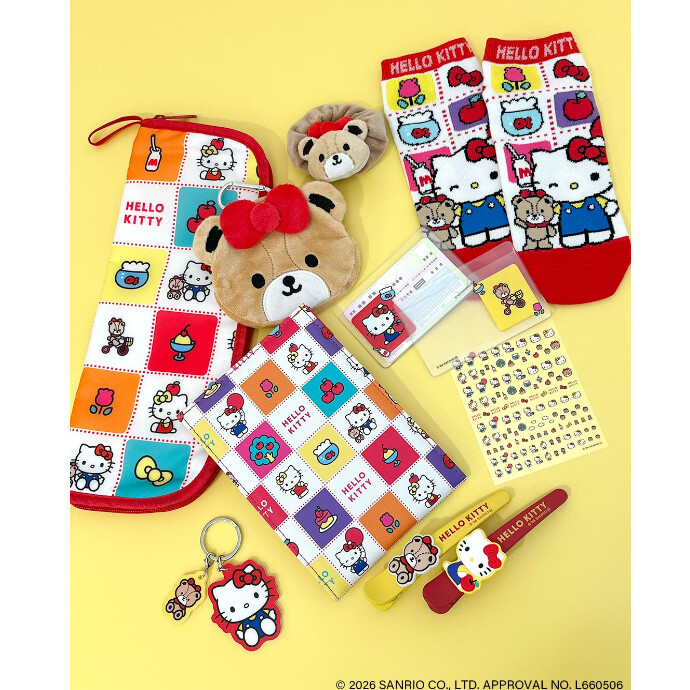 ハローキティ」と「タイニーチャム」の限定アイテムが新登場