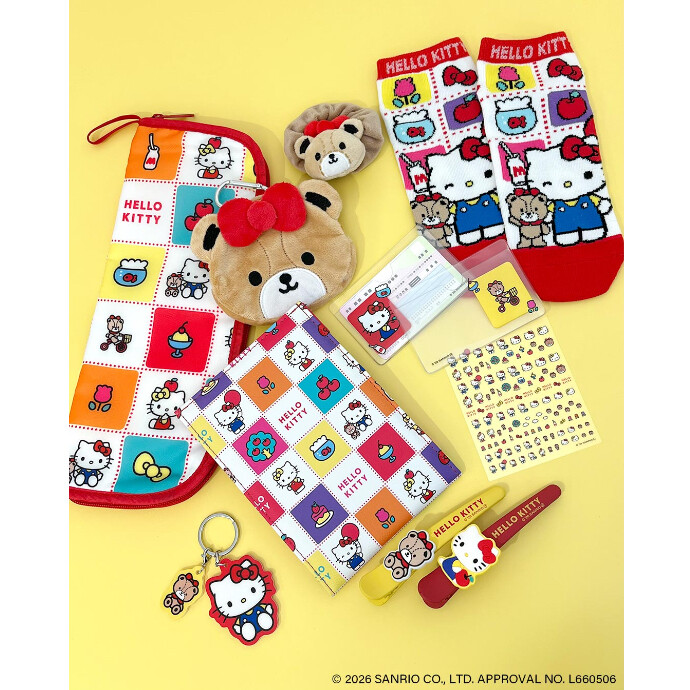 ハローキティ」と「タイニーチャム」の限定アイテムが新登場