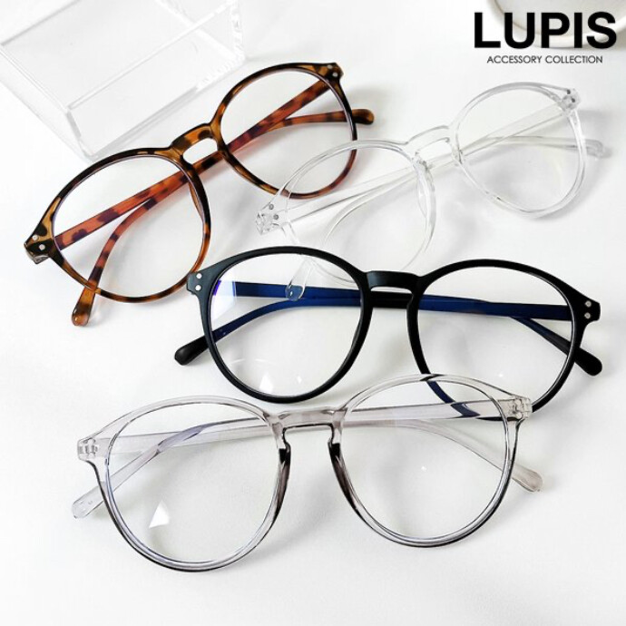⚯ クリアフレームボストン伊達メガネ ⚯