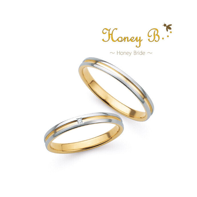 結婚指輪♡『Honey Bride(ﾊﾆｰﾌﾞﾗｲﾄﾞ)』