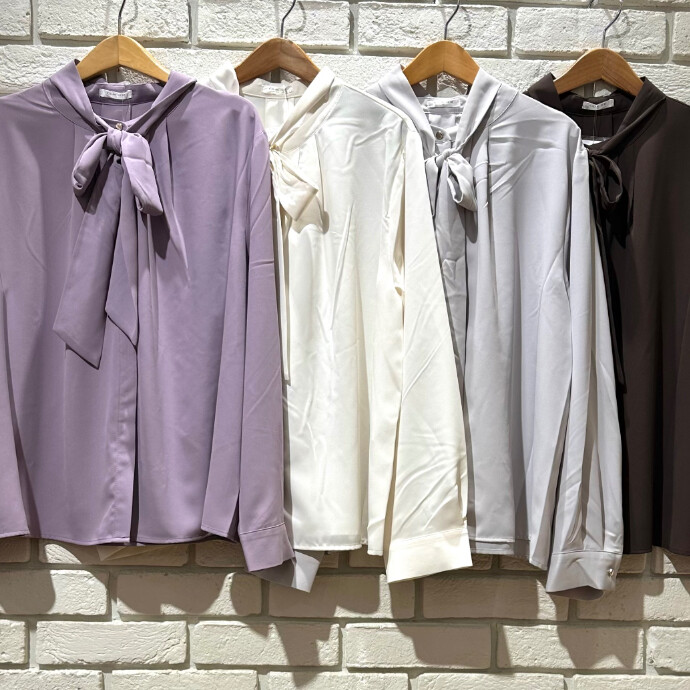 〜新作リボンブラウスのご案内〜