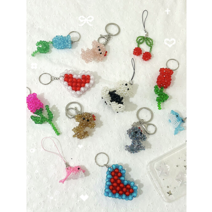 ✨懐かしい平成ビーズストラップ紹介✨