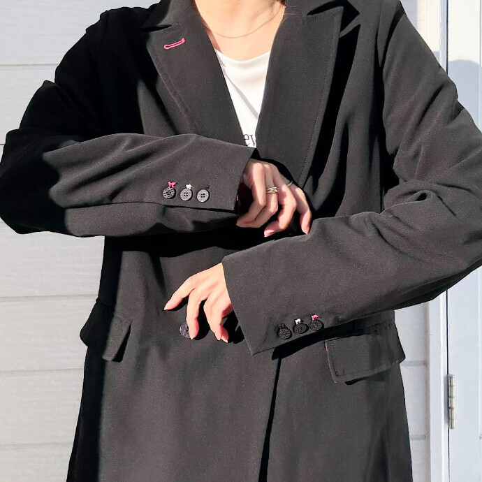 【セットアップ対応アイテム】ダブルブレストジャケット