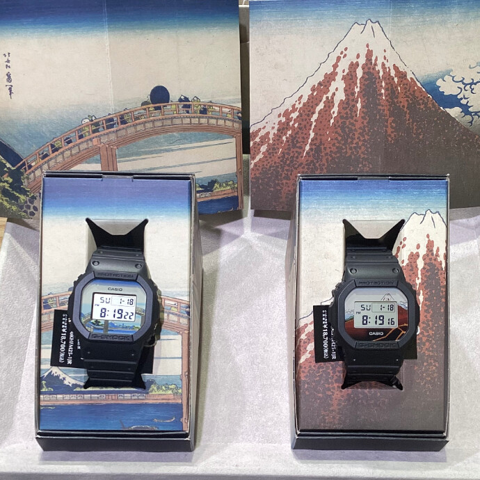 【新作】G-SHOCK×葛飾北斎「富嶽三十六景」モデル入荷！