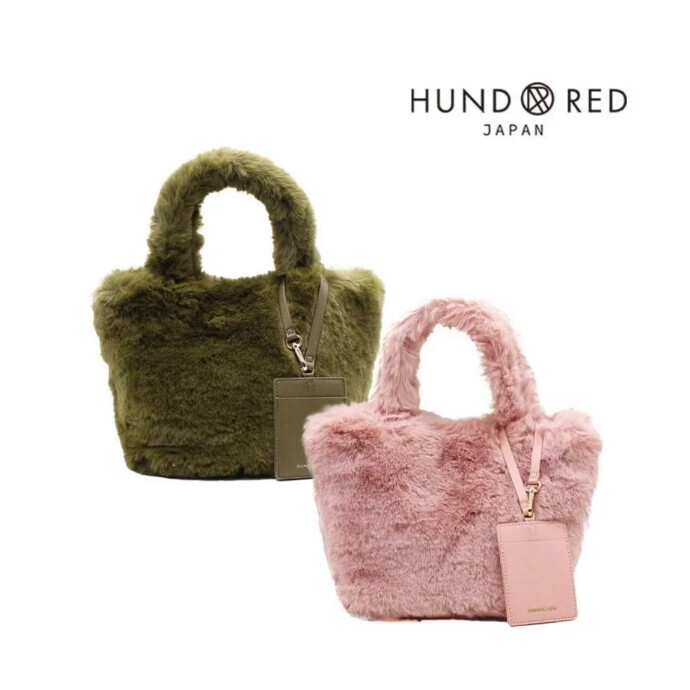 パスケース付 ファーバッグ