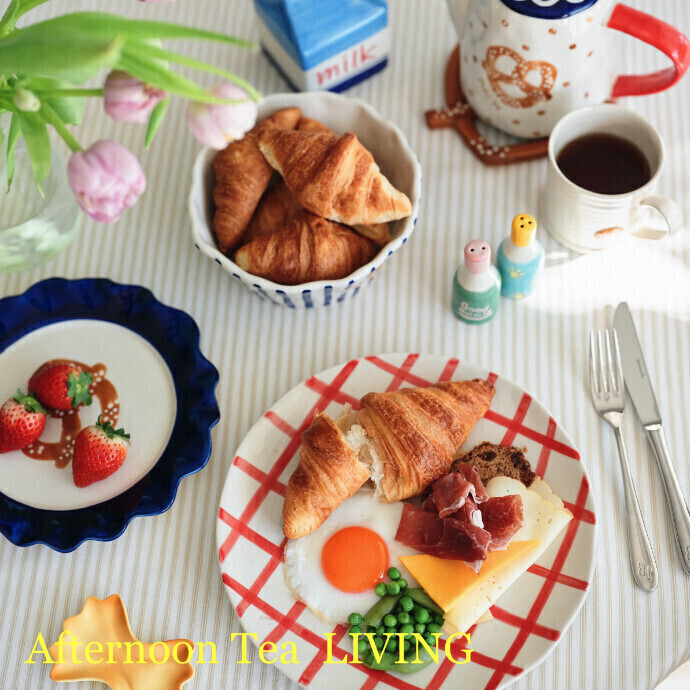 【新入荷】遊び心いっぱいの カラフルなプレート