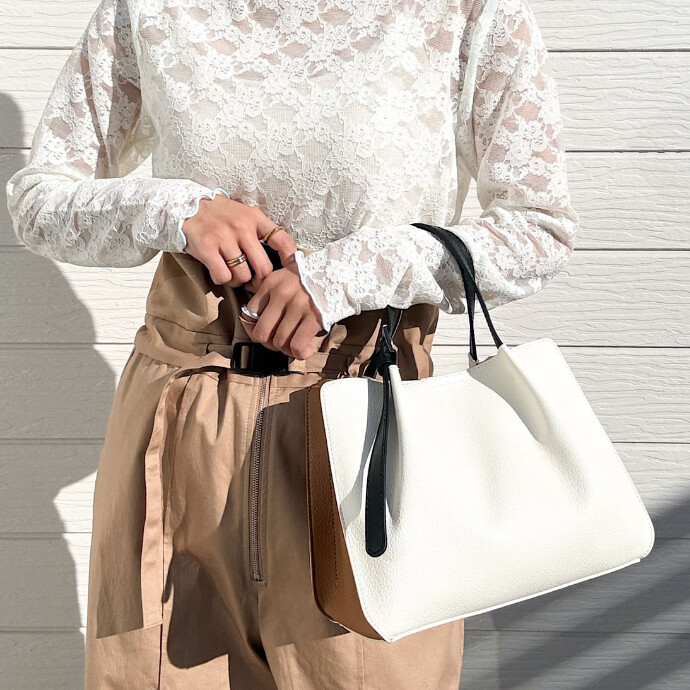 ショルダーバッグ付きトート