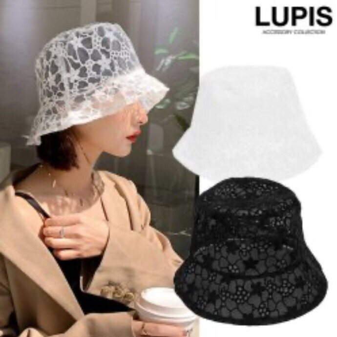 春のシースルーの帽子👒