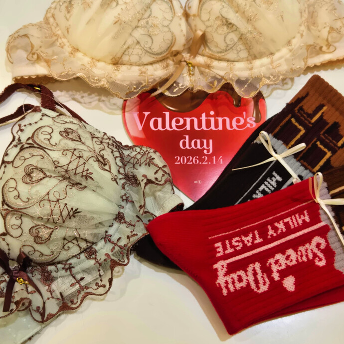 チュチュアンナでバレンタイン気分❤🍫🎁