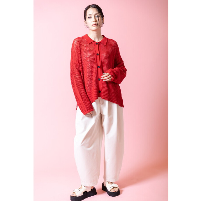 ちょうどいい緩さで通気性が良く着回しに重宝する一着