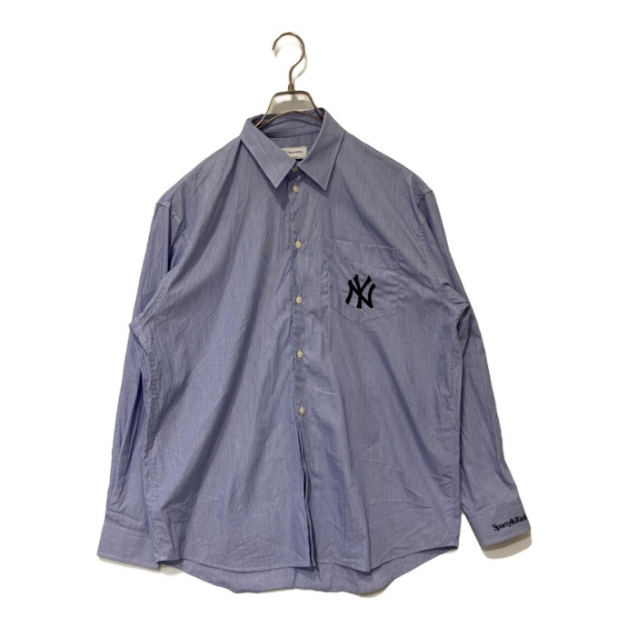 【Sporty & Rich / スポーティーアンドリッチ】オーバーサイズドシャツ