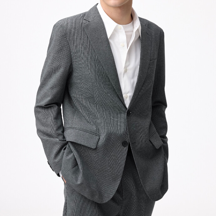 ウォッシャブルテーラードジャケット_M