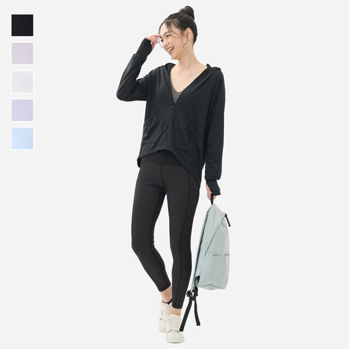 撥水遮熱UVカットパーカー