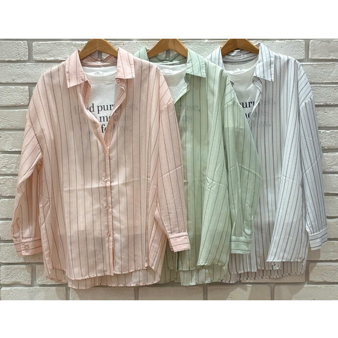 〜新作インナー付シアーシャツのご案内〜