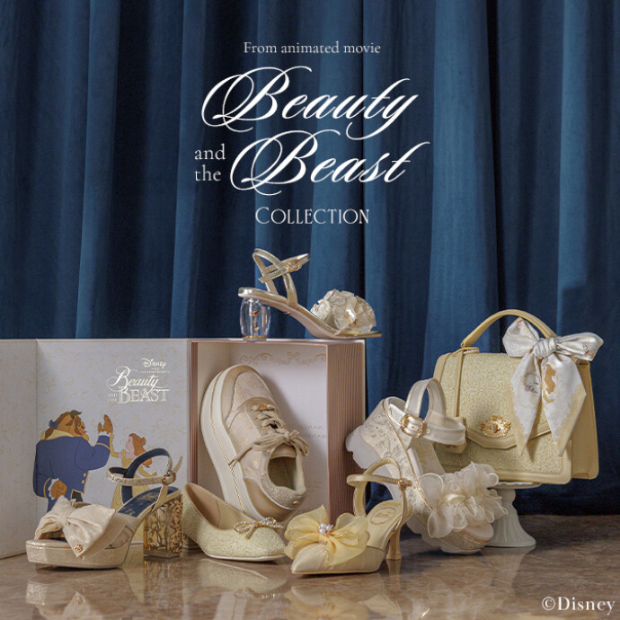 【RANDA（ランダ）】ディズニー・アニメーション映画『美女と野獣』 こだわりのディテールを詰め込んだアイテムが7型登場！ 〈3月6日（金）発売予定〉①