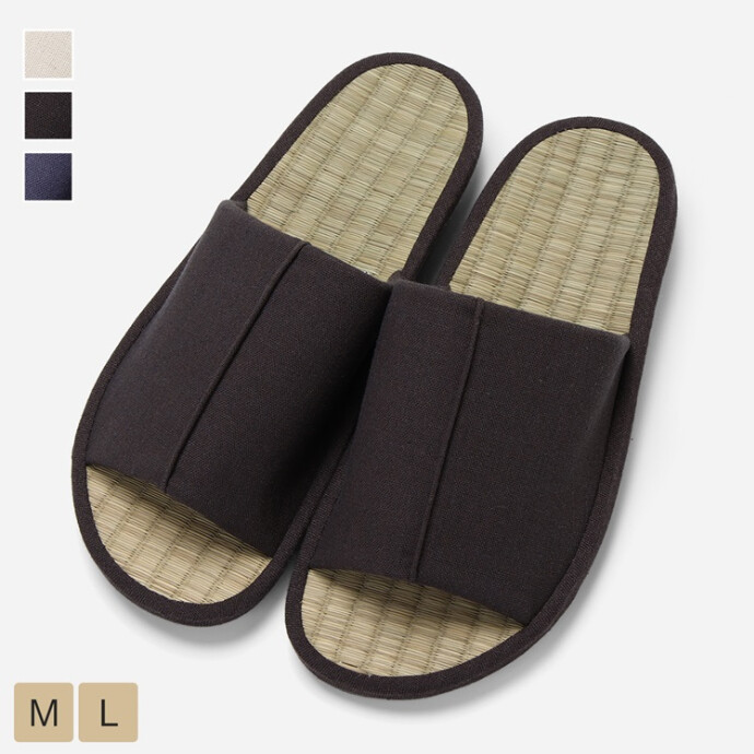 足裏にフィットする畳スリッパ