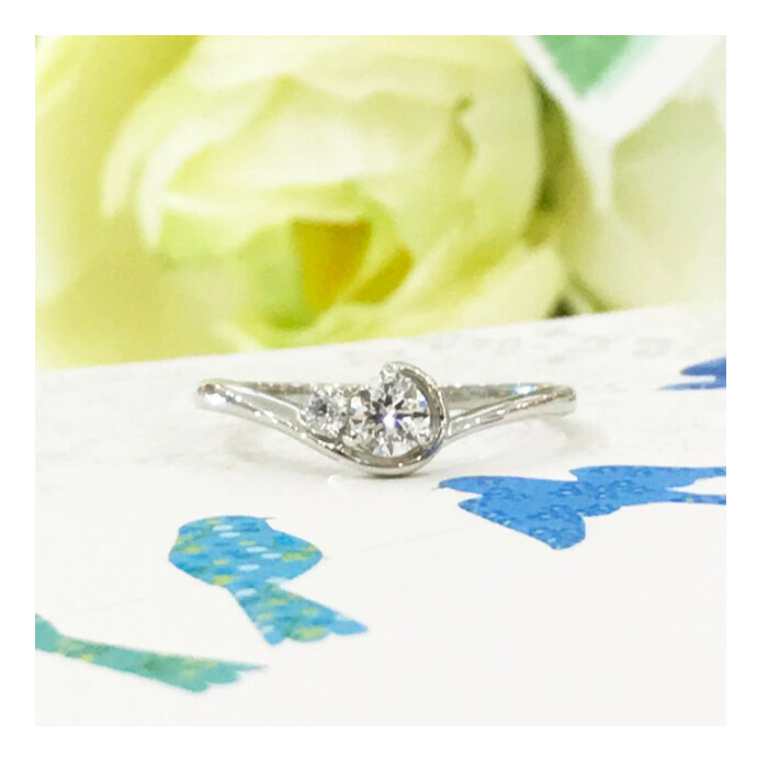 プラチナ♦ダイヤモンドリング