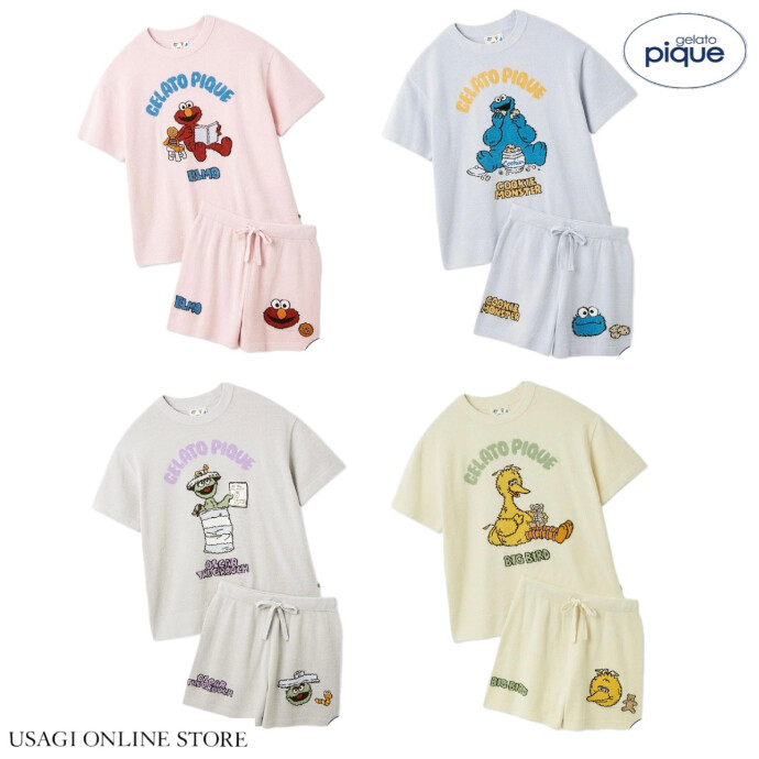 ♥️💙💛SESAME STREET meet GELATO PIQUE💛💙♥️