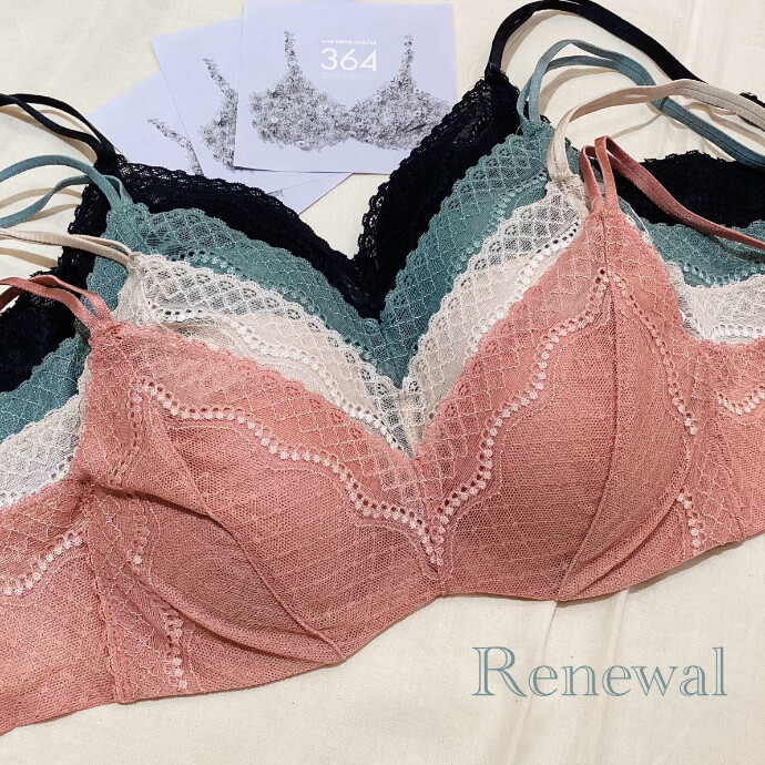 ラクとキレイを叶える364ブラ《レースタイプ》が、より快適にリニューアル🎶