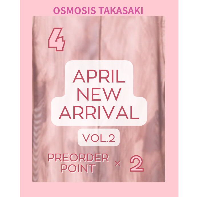 PRE ORDER APRIL VOL.2