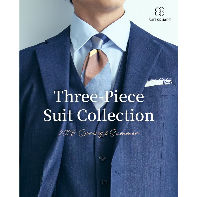 ４F スーツスクエア　メンズ人気３pieceスーツ