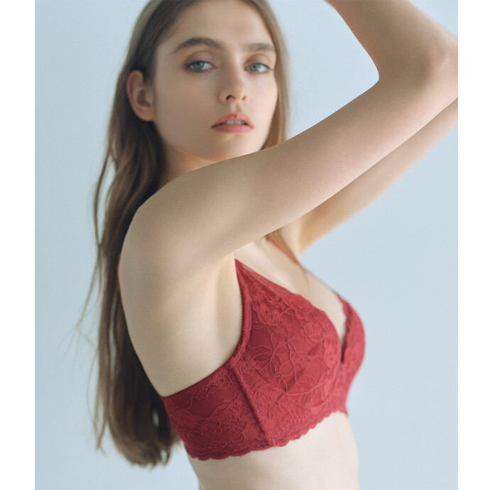 PJ BASIC初の総レースブラ「レースフルノンワイヤーブラ」登場！