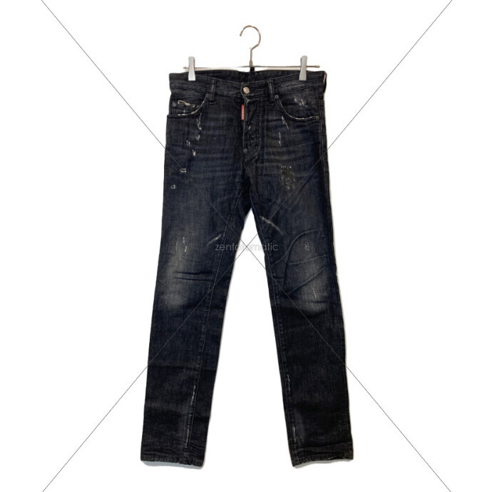 【DSQUARED2 / ディースクエアード】洗練されたクラッシュ加工が光るデニムパンツ|ラグジュアリーな日常を演出する究極の一本のご紹介