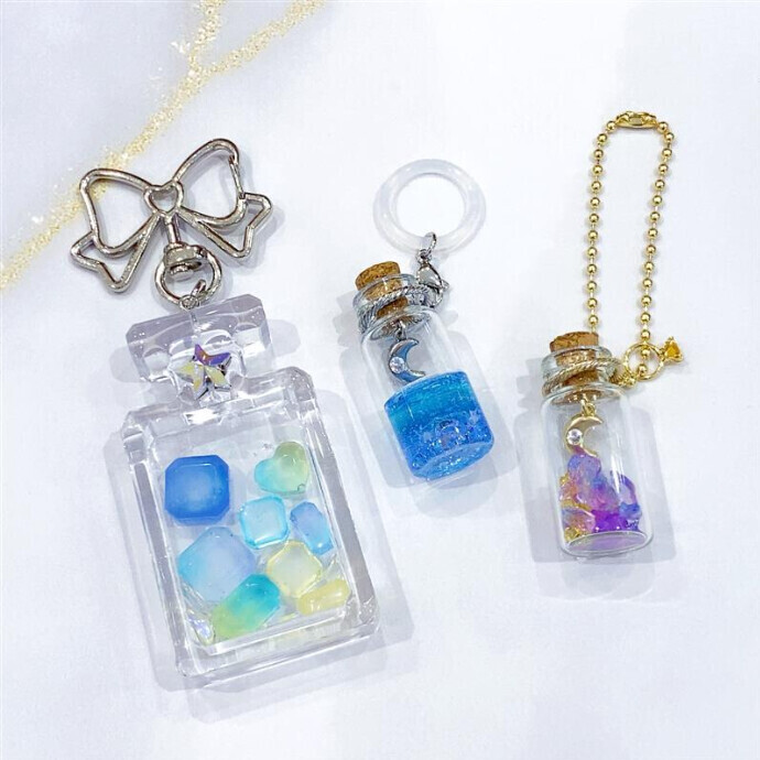 レジンで作る琥珀糖シェイカー＆小瓶ワークショップ