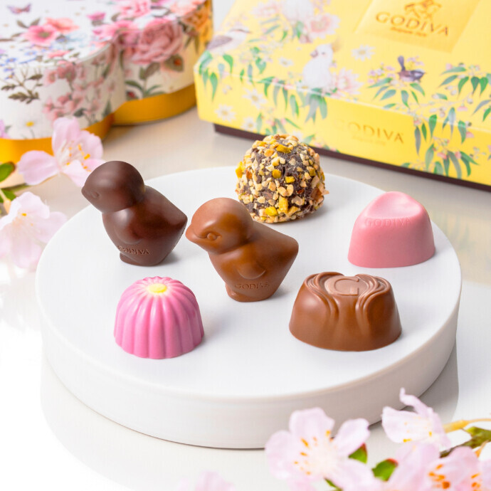 新たな一歩を踏み出す季節、ゴディバのスプリングコレクション『羽ばたく 花咲く春』