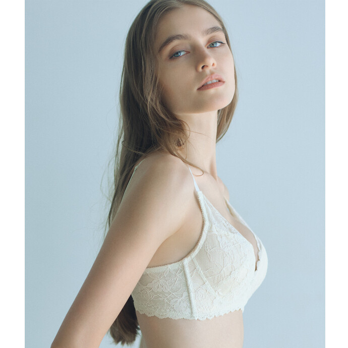 PJ BASIC初の総レースブラ「レースフルノンワイヤーブラ」登場！