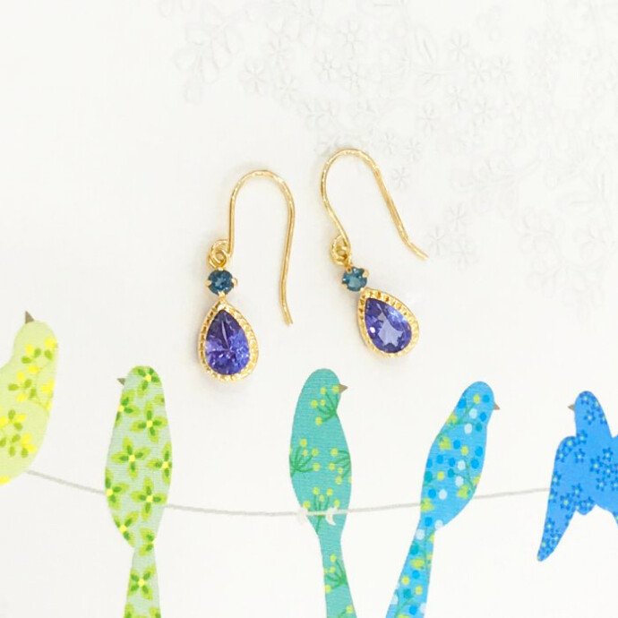 タンザナイト★ピアス