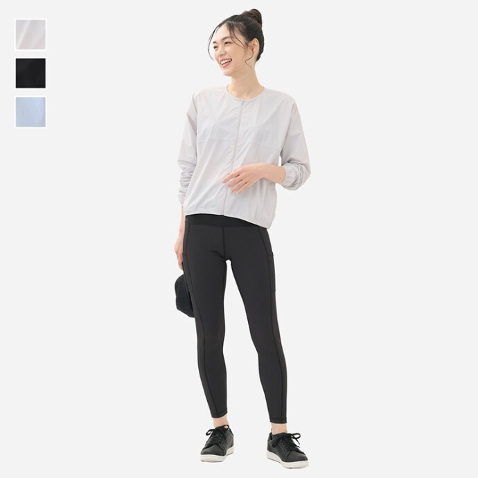 撥水UVカットコンパクトブルゾン