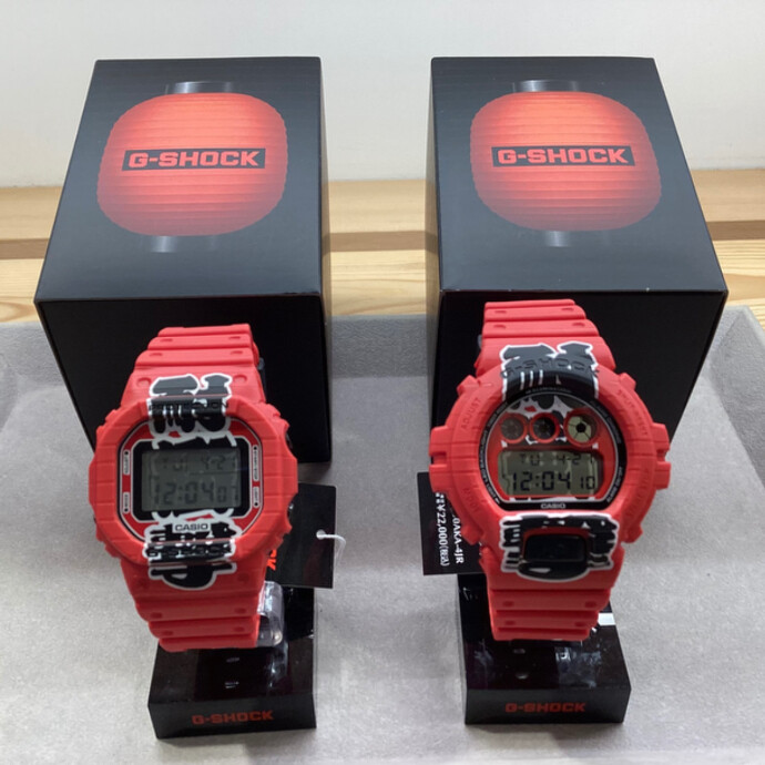 提灯（ちょうちん）をイメージした、日本らしさ全開のG-SHOCK「赤提灯シリーズ」が登場！