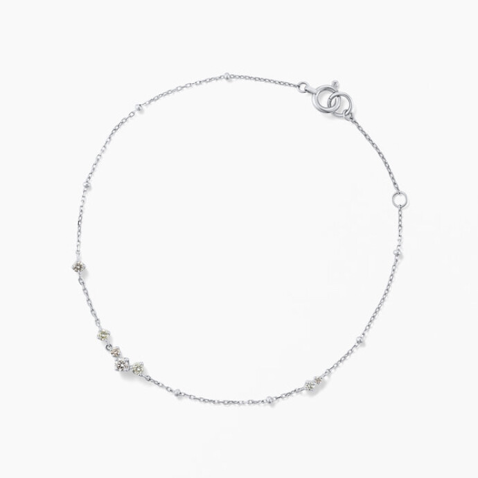 【2026 Spring Limited】プラチナの上品な輝き✨ ダイヤモンド ブレスレット