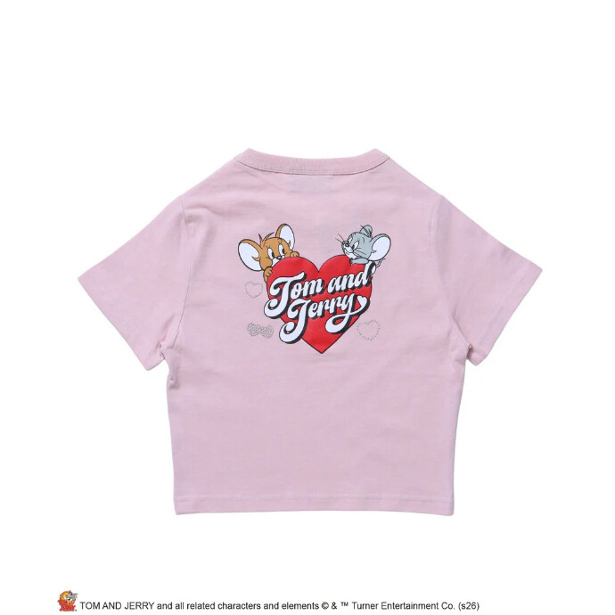 TOM and JERRY×SEQUENZ HEART BABE TEE