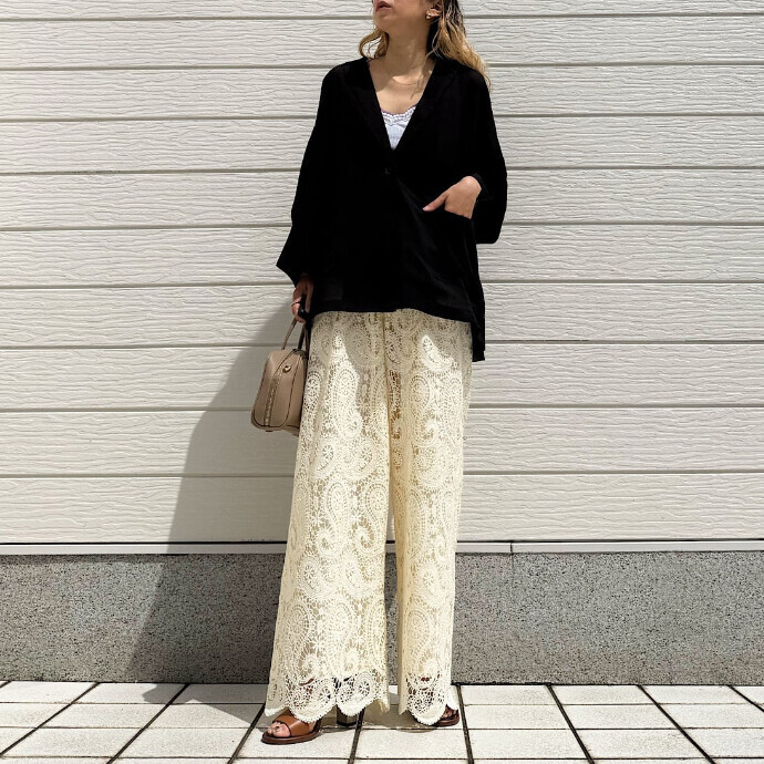 レーシーペイズリーパンツ